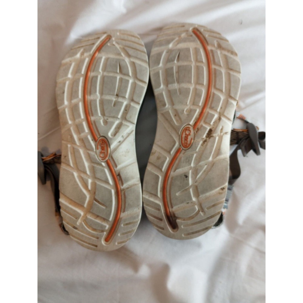 Chaco Z Cloud Remix X2 Sandals Women’s 9 Orange Outdoor Hiking Fishing Support - Picture 7 of 9